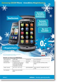 Samsung S8500 Wave + direct Flat M