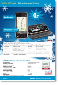Nokia N97 mini Navigation + direct Flat M