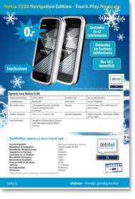 Nokia 5230 Navi + direct Flat M