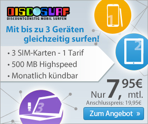 Aktionsbanner Discosurf
