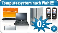 Handy mit Computer oder Laptop im Handy Bundle